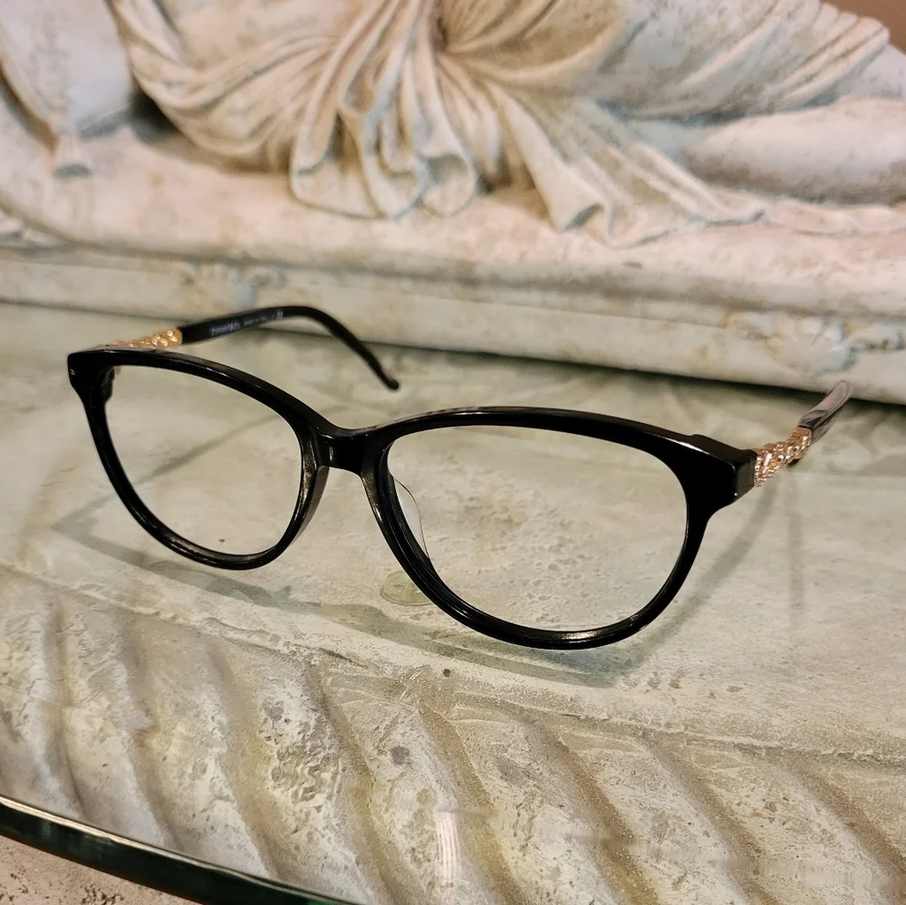 Tiffany & Company Infinity TF2120 Crystal Eyeglasses Luxury Frames NAM#492
